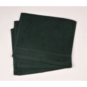 Dobrý Textil Törölköző kicsi Economy 30x50 - Tmavě zelená | 30 x 50 cm