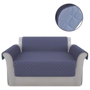 Kék kanapé védő terítő világoskék mikró szállal