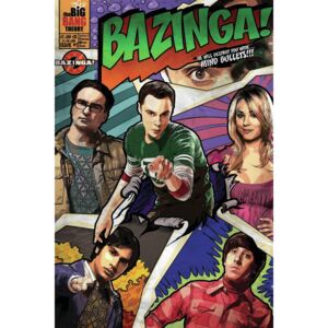 Művészi plakát The Big Bang Theory - Bazinga