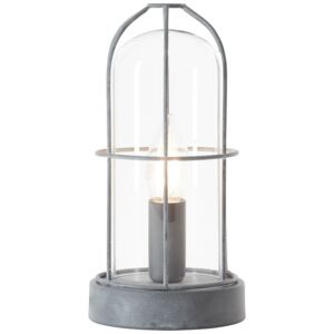 Storm - Industrial stílusú asztali lámpa; beton szürke - Brilliant-93686/70