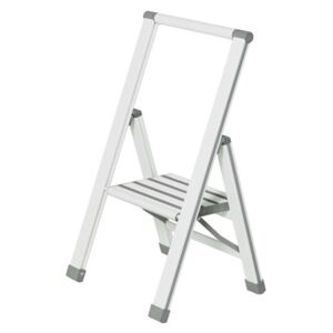 Ladder Alu fehér összecsukható fellépő, magasság 74 cm - Wenko