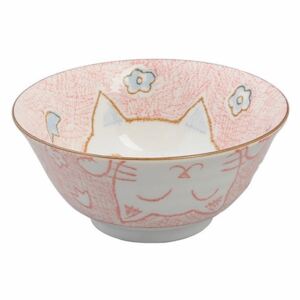 Cat rózsaszín tálka, ø 15,3 cm - Tokyo Design Studio