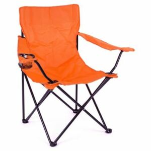 Kemping szék DIVERO - narancssárga