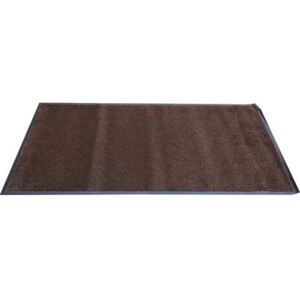 Beltéri lábtörlő szőnyeg lejtős éllel, 150 x 85 cm, barna