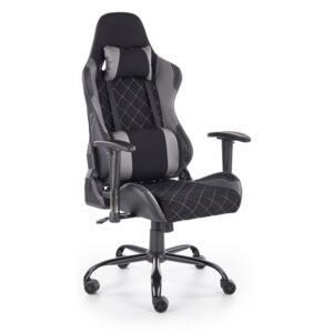 Öko Bőrrel Bevont Gaming Szék Deka Fekete / Szürke, Sz69xM62xM127-134 cm