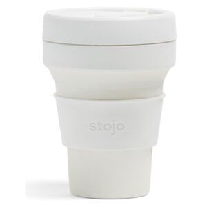 Pocket Cup Quartz fehér összecsukható pohár, 355 ml - Stojo