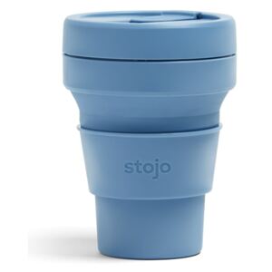 Pocket Cup Steel kék összecsukható pohár, 355 ml - Stojo