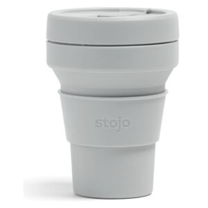 Pocket Cup Cashmere szürke összecsukható pohár, 355 ml - Stojo