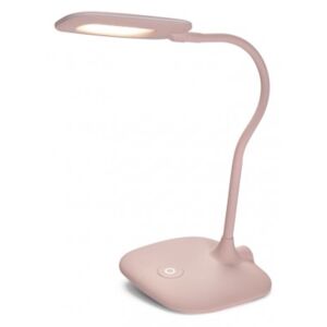 Emos stella led asztali lámpa, rózsaszín, 500 lm, fény színe természetes fehér