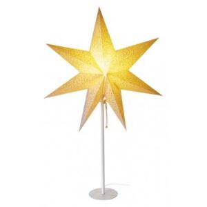 Karácsonyi led papír csillag, talpas, 45 cm, beltérre