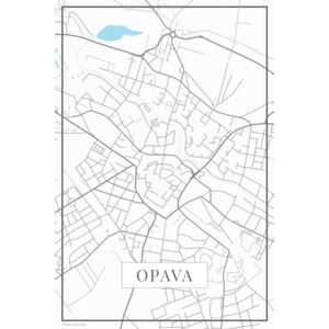 Opava white térképe